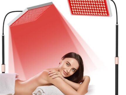 Red Light Therapy for Body Face, Infrared Light Therapy Panel Lamp with Stand, 660nm and 850nm Near Infrared LED Red Lights Therapy Device at Home, Gift for Mom Wife Girlfriend Sister Women