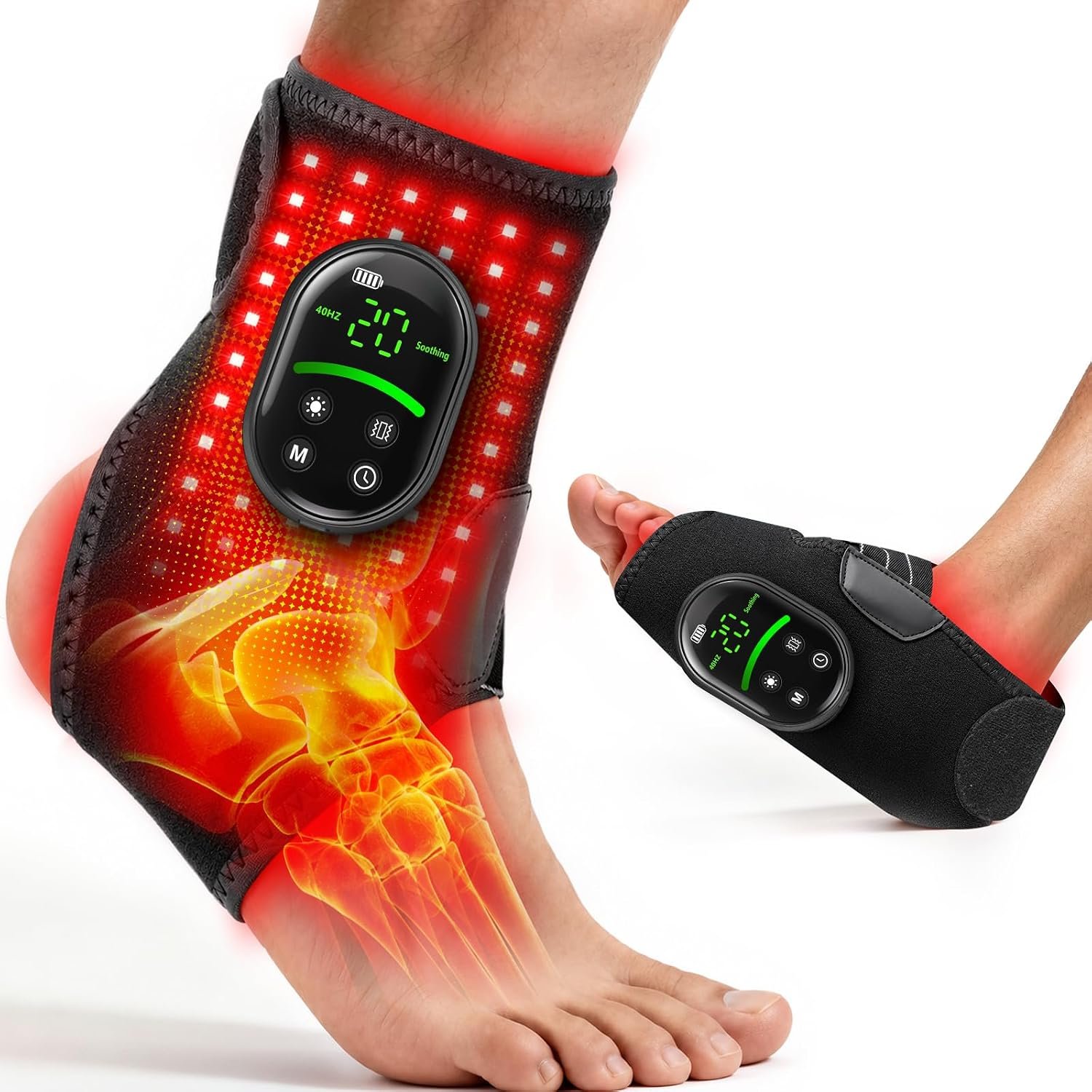 Red Light Therapy for Feet and Ankle, 72 Tri-Chip LEDs Red Light Therapy for Feet and Ankle, 72 Tri-Chip LEDs