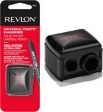 Revlon Universal Points Makeup Sharpener, Black, 1 Count