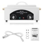 SMITH CHU High Temperature Sterilizer Box Storage Case Organizer-Disinfection Box Manicure Pedicure SPA Salon Equipment-Tattoo Autoclave Manicure Sterilizer for Beauty Nail Metal Tools
