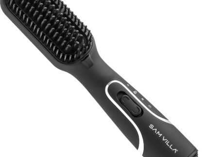 Sam Villa Pro Results 3-in-1 Blow Dryer Brush, Straightener & Blowout