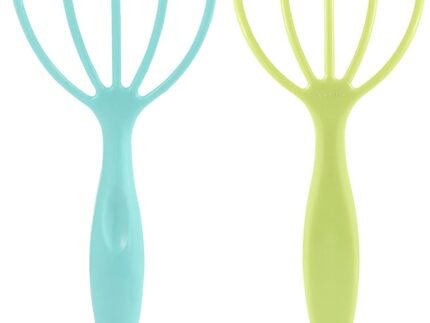 Scalp Massager,Handheld Claw Head Massager for Deep Relaxation & Stress Reduction in The Office Home SPA. Blue and Green(2-Pack)