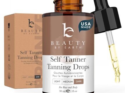 Self Tanning Drops for Face – USA Made with Organic & Natural Ingredients