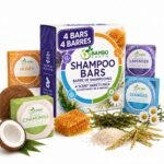 Shampoo Bars with Conditioning Effect – Solid, Natural, Biodegradable, 4pk