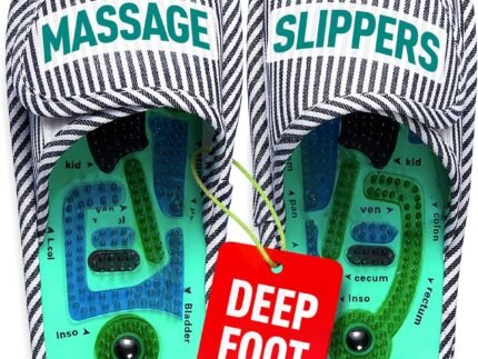 Shiatsu Acupressure Massage Slippers with Magnetic Therapy