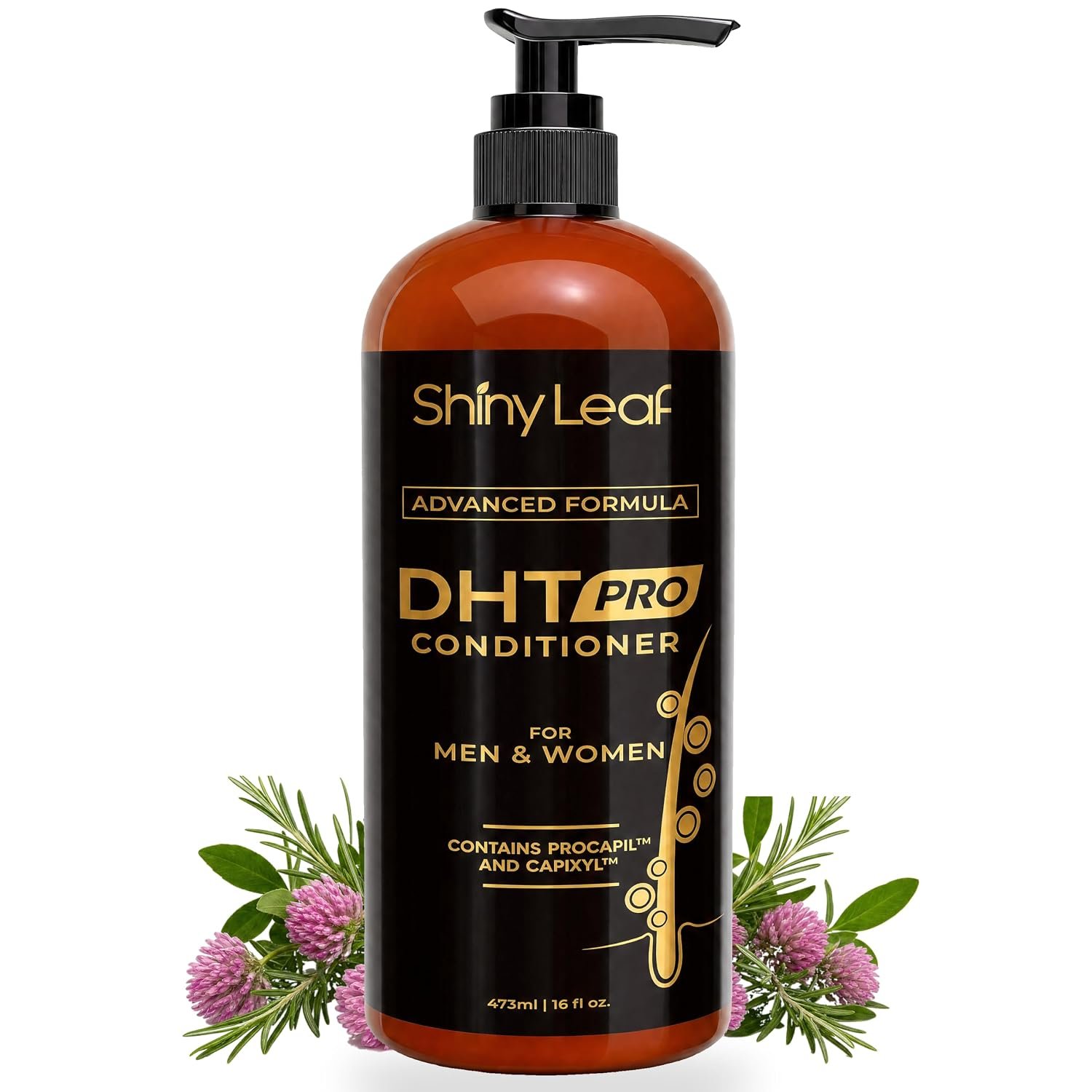 Shiny Leaf Hair Loss Conditioner, Biotin & DHT Blocker, Sulfate Free, 16 oz Shiny Leaf Hair Loss Conditioner, Biotin & DHT Blocker, Sulfate Free, 16 oz