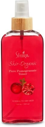 Shira Shir 200ml – Pomegranate Facial Toner & Hydrating Mist – Natural Glow Toner for Women, Organic Brightening Toner for Daily Skincare, Suitable for All Skin Types, Refreshing & Hydrating