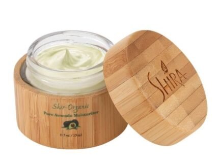 Shira Shir Organic Avocado Moisturizer for dry Mature Skin, 24-Hour Hydrating Face Cream Infused with Vitamins A, B, D, and E for Nourished Skin, Face Moisturizer Cream (15ml)