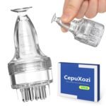 Silicone-Tipped Scalp Applicator Comb for Even Serum or Oil Distribution – Gentle Massage Design with Measured Reservoir, Travel-Friendly & Easy Clean