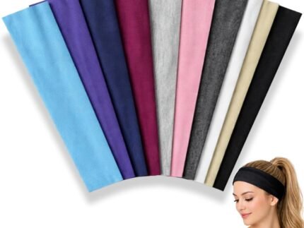 Styla Hair Headbands for Women, 10 Pack Color Variety
