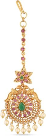 TARINIKA Antique Maang Tikka – Indian Jewelry for Women – Nethi Chutti
