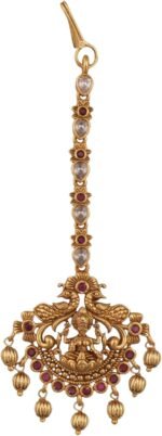 TARINIKA Hari Priya Antique Maang Tikka – Indian Jewelry – Nethi Chutti