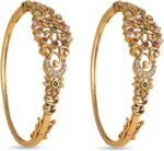 TARINIKA Kavisha CZ Indian Bangles (Set of 2) – Indian Jewelry for Women