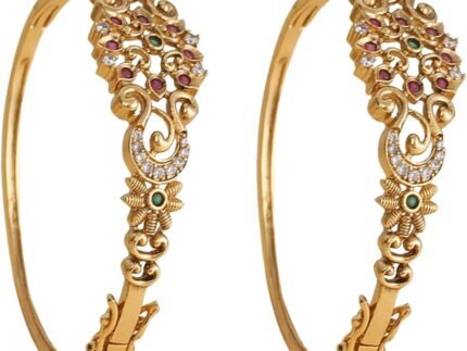 TARINIKA Kavisha CZ Indian Bangles (Set of 2) – Indian Jewelry for Women