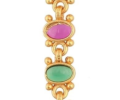 TARINIKA Mahilam Antique Maang Tikka Indian Jewelry for Women- Nethi Chutti