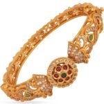 TARINIKA Sarang CZ Indian Bangles (Set of 2) – Indian Jewelry for Women