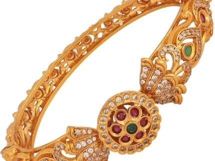 TARINIKA Sarang CZ Indian Bangles (Set of 2) – Indian Jewelry for Women