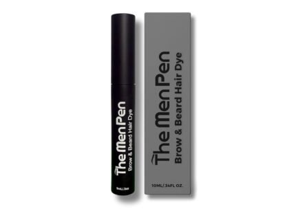 The Men Pen Eyebrow & Beard Dye | Natural Long-Lasting Touch-Up Color for Hair | Brown