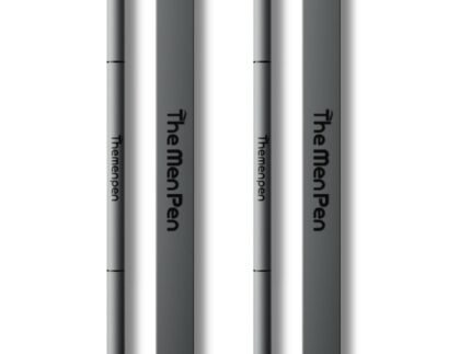 The Men Pen – Waterproof Eyebrow Pen | Beard Filler for Men | Microblading Eyebrow Pen | Hair Filler | Anti-Smudge | Mustache, Beard & Eyebrow Filler | Black (Pack of 2)