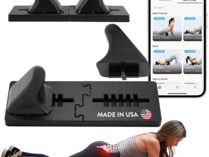 Thrival Wave, Adjustable Psoas Muscle Release Tool, Patented, Carbon Black
