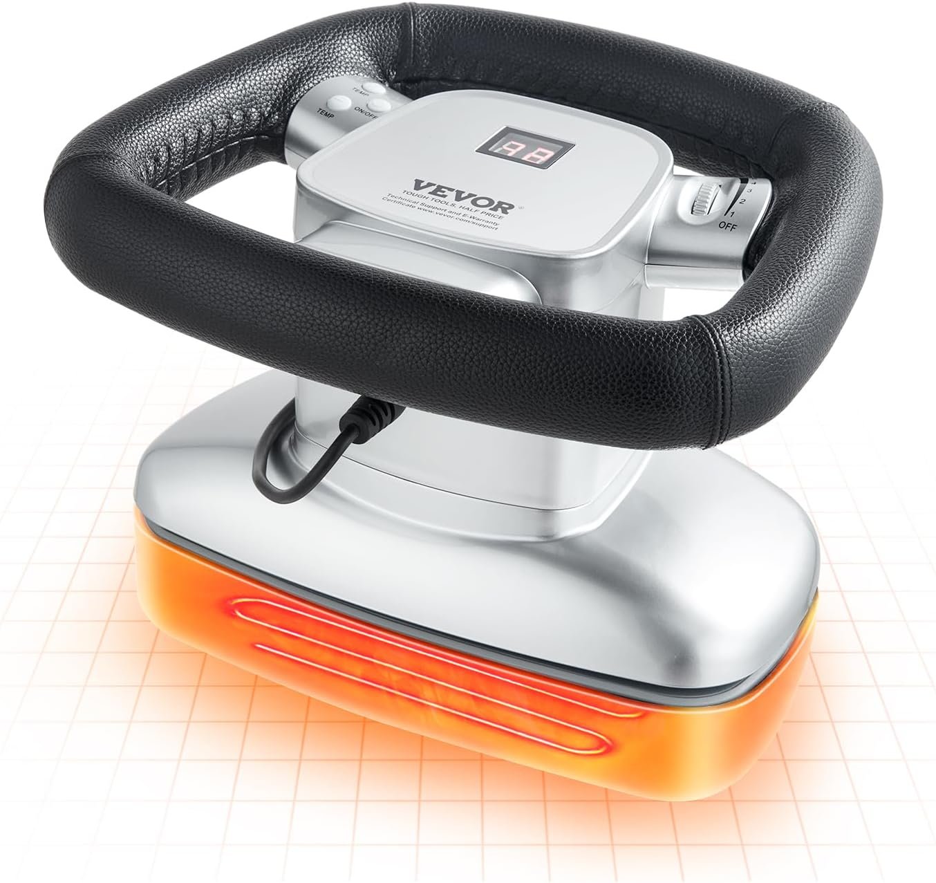 VEVOR Chiropractic Massager, 400-4600rpm Variable Speed Professional Vibrating Massager, Handheld Chiropractic Orbital Body Massager for Back, Neck, Shoulder Muscle Relief VEVOR Chiropractic Massager, 400-4600rpm Variable Speed Professional Vibrating Massager, Handheld Chiropractic Orbital Body Massager for Back, Neck, Shoulder Muscle Relief
