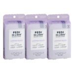 VOESH Pedi in a Box 4 Step, Pedicure Set, At-Home Pedicure, DIY Pedi, Foot Treatment, Pedicure Supplies, Foot Scrub, Foot Spa, Foot Care, Foot Therapy