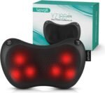 VOYOR-HEALTH Shiatsu Neck and Back Massager with Heat for Home, Car, Office