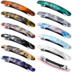 WILLBOND 12 Pcs Hair Barrettes for Women,Fresh Color