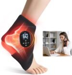 Wearable Foot and Ankle Massager, Red Light & InfraredCordless Wrap