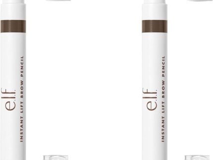 e.l.f. Instant Lift Brow Pencil, Dual-Sided, Neutral Brown, 2-Pack