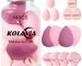 14PCS Makeup Sponge Set, Makeup Wonder Blender for Foundation Blending with 3PCS Mini Beauty Sponges & 4PCS Triangle Powder Puff, Soft Make Up Sponges for Face Cosmetic Applicator for Powder Liquid
