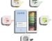 ClayCo! 10 Piece Clay Mask Variety Kit for Men & Women Facial and Skin Care, Clay Face Mask Set (Rose, Dead Sea, Green Tea, Aloe Vera, 24K Gold)