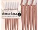 Kitsch Dermaplane Razor for Women Face – Terracotta, 6 pcs