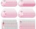 Sakura Travel Skincare Sets, 60pcs Mini Travel Skin Care kit Including Cleanser, Toner, Lotion, Serum, Cream, Sleepping Mask