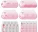 Sakura Travel Skincare Sets, 60pcs Mini Travel Skin Care kit Including Cleanser, Toner, Lotion, Serum, Cream, Sleepping Mask